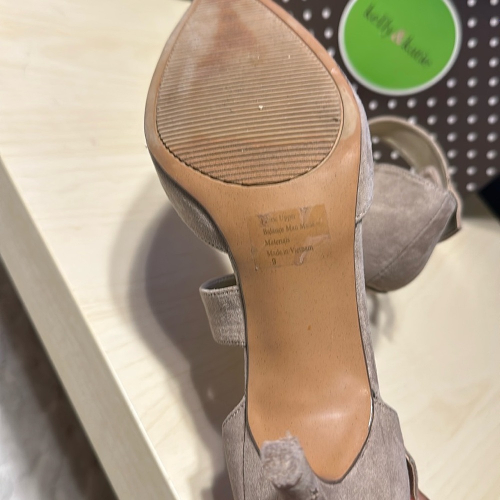 KELLY & KATIE TAN KK TARA WOMEN’S SHOES SIZE 9 IN EXCELLENT CONDITION - Picture 5 of 10